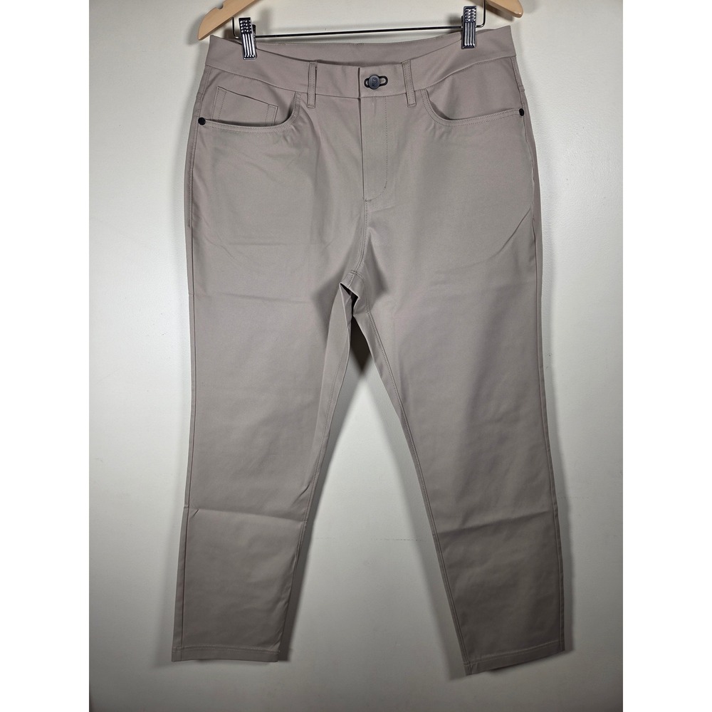 Public Rec Workday Pants Mens 33x30 Khaki Tan Performance Chino Slim Straight